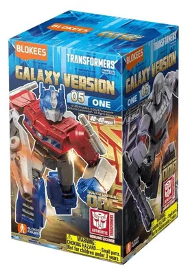 Immagine prodotto di Scatola Cieca Figurina da Costruire Transformers Galaxy Version 05 ONE Blokees