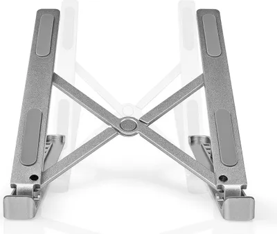 Produktbild von Nedis Notebook-Ständer - Anzahl Winkel: 6 - 17 " - Ohne Beleuchtung - Faltbar