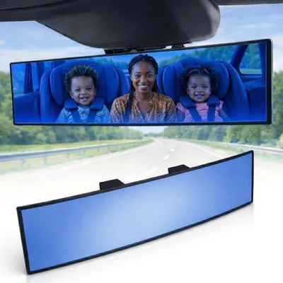 Zdjęcie produktu dla ICBEAMER, 24,1 cm, 240 mm, łatwy montaż, szerokokątny, panoramiczny, eliminujący martwe pole, automatyczna regulacja