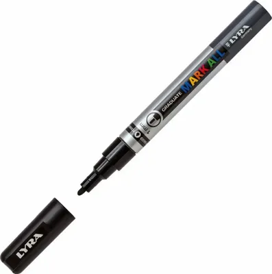 Produktbild von Lyra Graduate Mark Permanent Markierungsstift 1 mm Black 1 stk