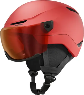 Produktbild von Atomic Revent Visor Skihelm mit Visier Kinder rot 55-59