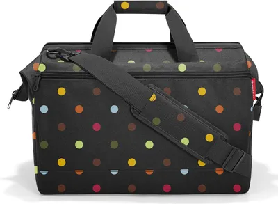 Zdjęcie produktu dla reisenthel torba na ramię torba podróżna Allrounder Pocket Bag Dots czarny