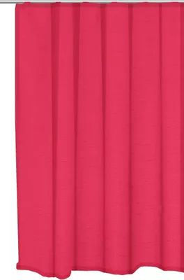 Produktbild von Vorhang pink Kräuselband 140x145 cm Seidenglanz halbtransparent Dekoschal Gardine