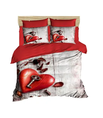 Produktbild von L'Essentiel Linge de Maison, 175, King-Size-Bettbezug-Set (FR), 100 % POLYESTER-MICROSATIN, Weiß, 240 x 220 cm