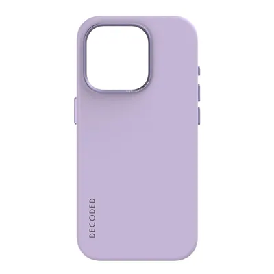 Productafbeelding van Antimicrobiële siliconen achterkant voor iPhone 15 Pro Max, kleur: lavendel