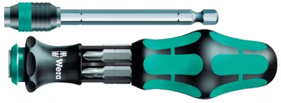 Zdjęcie produktu dla Wera 050-51021001 Kraftform Kompakt 20, czarny/zielony, 7-częściowy (1 zestaw)