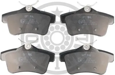 Produktbild von OPTIMAL Bremsbeläge Satz Hinten Bremsklötze passend für PEUGEOT 508 SW I (8E) BP-12468