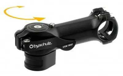 Produktbild von BySchulz Vorbau Stem Twist SDS 105mm/8°, 31,8mm Lenkerklemmung, schwarz