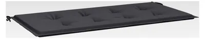 Produktbild von Gartenbankauflage, Sitzkissen für Outdoor, Polsterauflage für Gartenbank, Bankpolster, Anthrazit 100x50x4cm Oxford-Gewebe