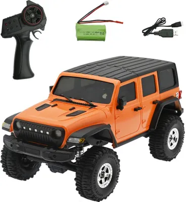 Image de Télécommande Rock Crawler, vitesse 12 km/h, 2,4 GHz distance de contrôle 100 m, orange