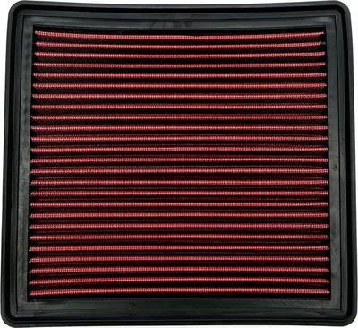 Image de Filtre à air sport Boîtier de filtre à air Insert ROUGE pour Ford Mustang V GT 4.0l 4.6l