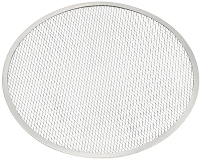 Zdjęcie produktu dla Patelnia perforowana do pizzy - Aluminium - 38 cm - Srebrny