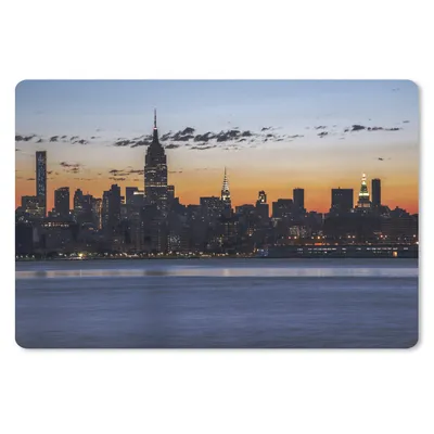 Produktbild von MuchoWow® Mauspad Mousepad New York - Skyline - Amerika 27x18 cm - Mousepads - Maus Mat - Pad - Mausunterlage - Büroartikel - Desk Matten