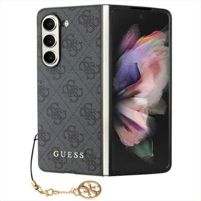 Produktbild von Guess 4G Charms Case für Samsung Galaxy Z Fold 5 grau