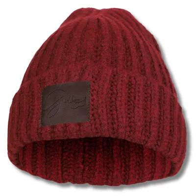 Imagen del producto de Gorro grueso, color rojo – gorro abrigado – gorro para mujer – gorro de moda – gorro de invierno