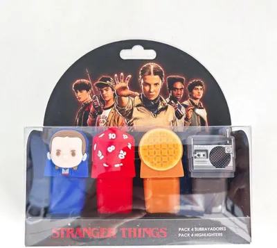 Produktbild von Stranger Things Set mit 4 Textmarkern