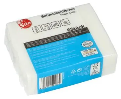 Zdjęcie produktu dla 16x Sito 6 zmywacz do brudu 2,5 cm x 12 cm x 5 cm biały | Nieznana jednostka (6 sztuk)