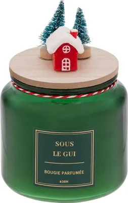 Produktbild von Duftkerze verzierter deckel 330g sortiert - Feeric Lights & Christmas