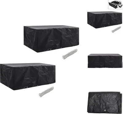 Immagine prodotto di vidaXL Coperture per mobili da giardino 2 pezzi 10 occhielli 229x113 cm - Coperture protettive per mobili da giardino
