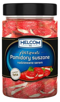 Zdjęcie produktu dla Helcom Pomidory Suszone Nadziewane Serem 270G