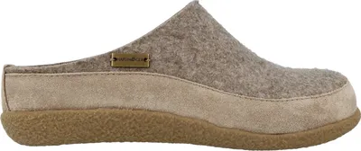 Produktbild von Haflinger Damen Pantoffel Herren Filz Hausschuh Blizzard Skane 718025, Größe:37 EU, Farbe:Beige