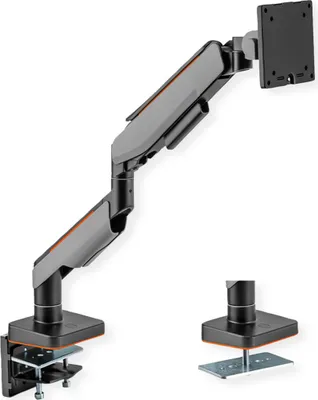 Produktbild von ROLINE LCD-Arm, Tischmontage, Gasfeder, 5 Gelenke, 17-49 Zoll, bis 20 kg