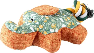 Produktbild von Duvo+ Hundespielzeug Elefant aus Plüsch grün, Maße: 24 x 11 x 5,3 cm