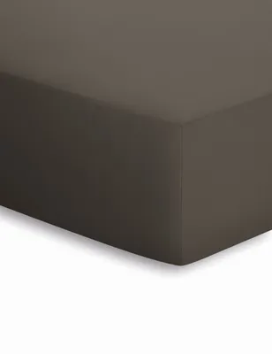 Produktbild von schlafgut Mako-Jersey Spannbetttuch Spannbettlaken 90x200 cm - 100x200 cm Kakao