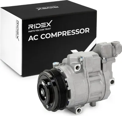 Produktbild von RIDEX 447K0229 6SEU12C Klimaanlage Klimakompressor PAG 46 R134a passend für MERCEDES-BENZ A-Klasse (W168) VANEO (414)