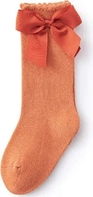 Produktbild von SW-22333 Kinder-Kniestrümpfe - Orange/M für Kinder KP22333