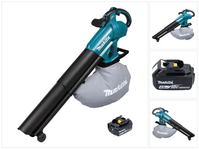 Immagine prodotto di Makita DUB 187 M Soffiatore e aspiratore a batteria 18 V Brushless + 1x batteria 4,0 Ah - senza caricabatterie