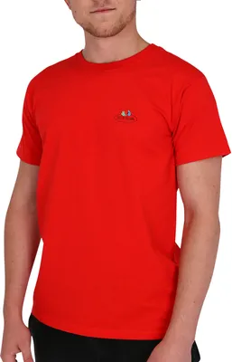 Produktbild von Fruit of the Loom Valueweight T mit Vintage-Logo Farbe: Rot (rot 40) Größe: S