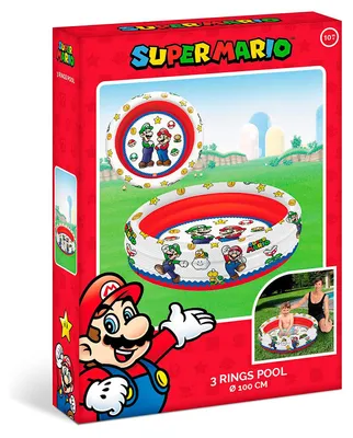 Zdjęcie produktu dla Mondo Zwembad 3 pierścienie Super Mario, 100 cm