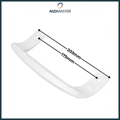 Immagine prodotto di Maniglia per frigorifero Amica FK268.3 AA 175/203mm 1030955 Bianco 200g plastica