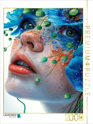 Produktbild von CALVENDO Puzzle Ein Gesicht zum Träumen | 2000 Teile Lege-Größe 90x67cm Foto-Puzzle für glückliche Stunden