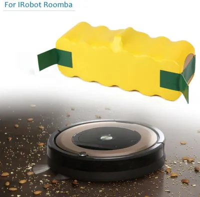Image de Batterie pour iRobot Roomba, Ni-MH 4000mAh iRobot Ersatzbatterie für iRobot Roomba StaubSauger Serie 500 600 700 780 800 900 960 615 691 898 966