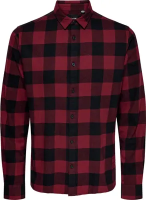 Zdjęcie produktu dla Koszula w kratkę w stylu lumberjack do czasu wolnego ONSGUDMUND |