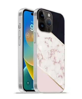 Produktbild von MuchoWow® Handyhülle Schutzhülle Hülle für Apple iPhone 14 Pro - Softcase Marmor - Roségold - Luxus Silikon Softcase Handy Hülle - Umschlag