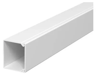 Produktbild von OBO WDK40040RW Wand-u.Deckenkanal m.Bodenlochung 40x40x2000 PVC 6191126
