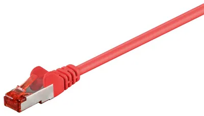 Obrázok produktu pre Goobay 68277, 0,5 m, Cat6, S/FTP (S-STP), RJ-45, RJ-45, Červená