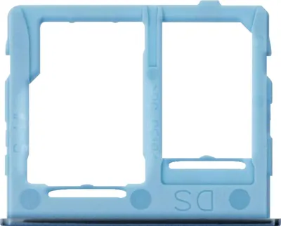 Obrázok produktu pre Clappio, držiak na SIM a Micro-SD karty pre telefón Samsung Galaxy A32 5G, modrej farby
