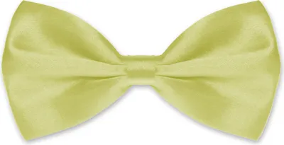 Produktbild von Fliege Herren Hochzeit Konfirmation Anzug Smoking Schleife Schlips verstellbar hellgelb