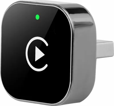 Produktbild von AIORBER 2in1 Wireless CarPlay & Android Auto Adapter, kabelgebunden zu kabellos, Plug & Play, Auto-Reconnect, 2.4/5G WLAN, BT 5.0, Schwarz Standard