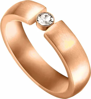 Produktbild von Esprit ESRG00142616 Damen Ring Edelstahl Rose weiß 50 (15.9)