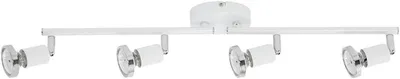 Produktbild von Briloner Leuchten LED Deckenleuchte 4-flammig, Weiß, 4x 4 Watt, GU10, Strahler