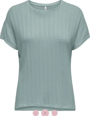 Produktbild von ONLY ONLIRINA S/S O-NECK TOP JRS NOOS Abyss S