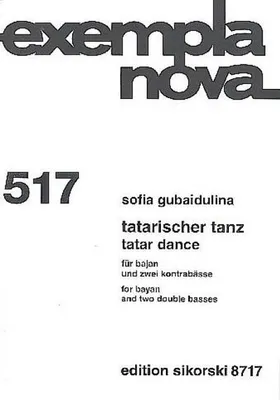 Produktbild von Tatarischer Tanzfür Bajan und 2 Kontrabässe