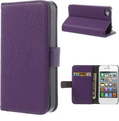 Produktbild von Schutzhülle Handytasche (Flip Quer) für Handy Apple iPhone 4 / 4s lila