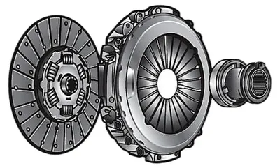 Produktbild von Kupplungssatz Ø 362 mm 10 Zähne mit Ausrücklager VALEO für RENAULT TRUCKS