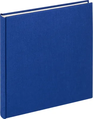 Image de Album photo Walther en tissu bleu 26 x 25 cm, 40 pages blanches